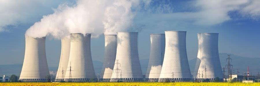 powerplant under blue sky